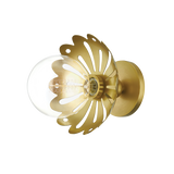 Mitzi Alyssa Aged Brass 8W x 8H Wall Sconce