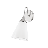 Mitzi Mara Polished Nickel 6.75W x 13.75H Wall Sconce