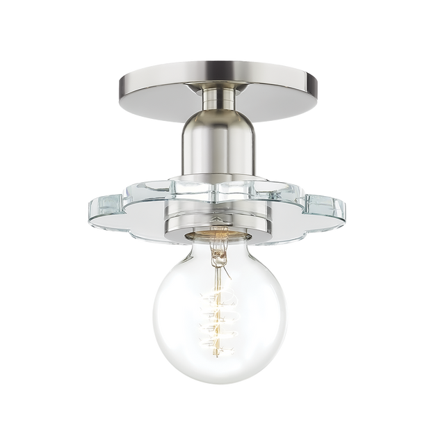 Mitzi Alexa Polished Nickel 6W x 6H Wall Sconce
