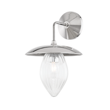 Mitzi Lana Polished Nickel 9W x 13.5H Wall Sconce