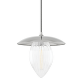 Mitzi Lana Polished Nickel 15W x 14H Pendant