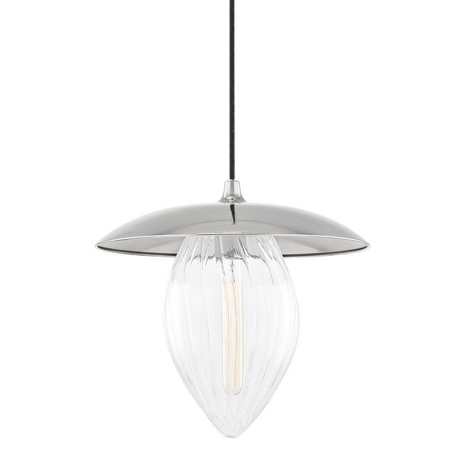 Mitzi Lana Polished Nickel 15W x 14H Pendant