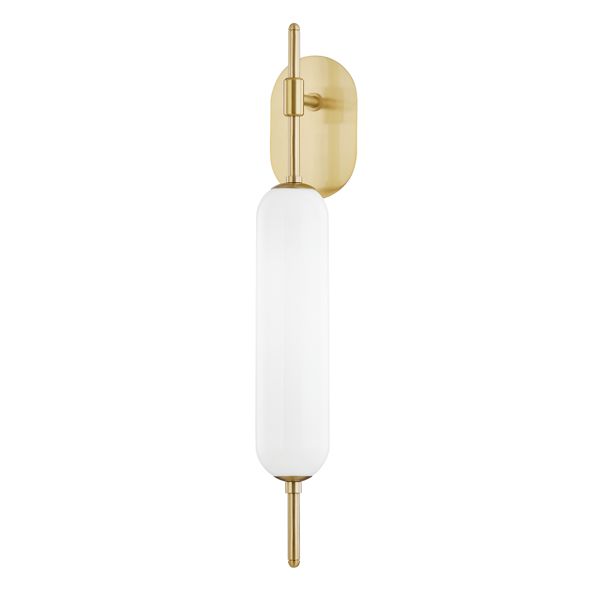 Mitzi Miley Aged Brass 4.75W x 29.5H Wall Sconce