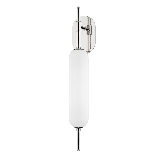 Mitzi Miley Polished Nickel 4.75W x 29.5H Wall Sconce
