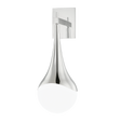Mitzi Ariana Polished Nickel 6.75W x 18.25H Wall Sconce