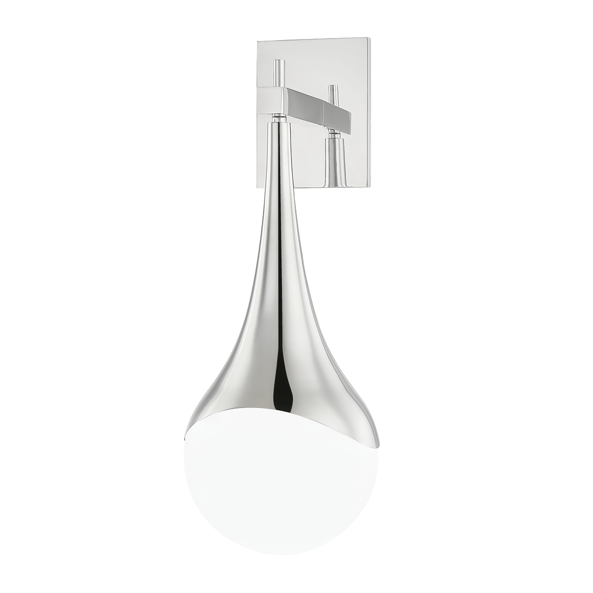 Mitzi Ariana Polished Nickel 6.75W x 18.25H Wall Sconce