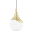 Mitzi Ariana Aged Brass 10.5W x 19.25H Pendant