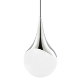 Mitzi Ariana Polished Nickel 10.5W x 19.25H Pendant