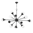Mitzi Ariana Soft Black 49W x 31.5H Chandelier