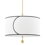 Mitzi Zara Aged Brass 24W x 19.5H Chandelier