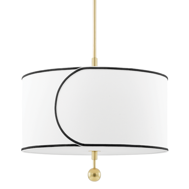 Mitzi Zara Aged Brass 24W x 19.5H Chandelier