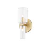 Mitzi Tabitha Aged Brass 4.75W x 10.25H Wall Sconce