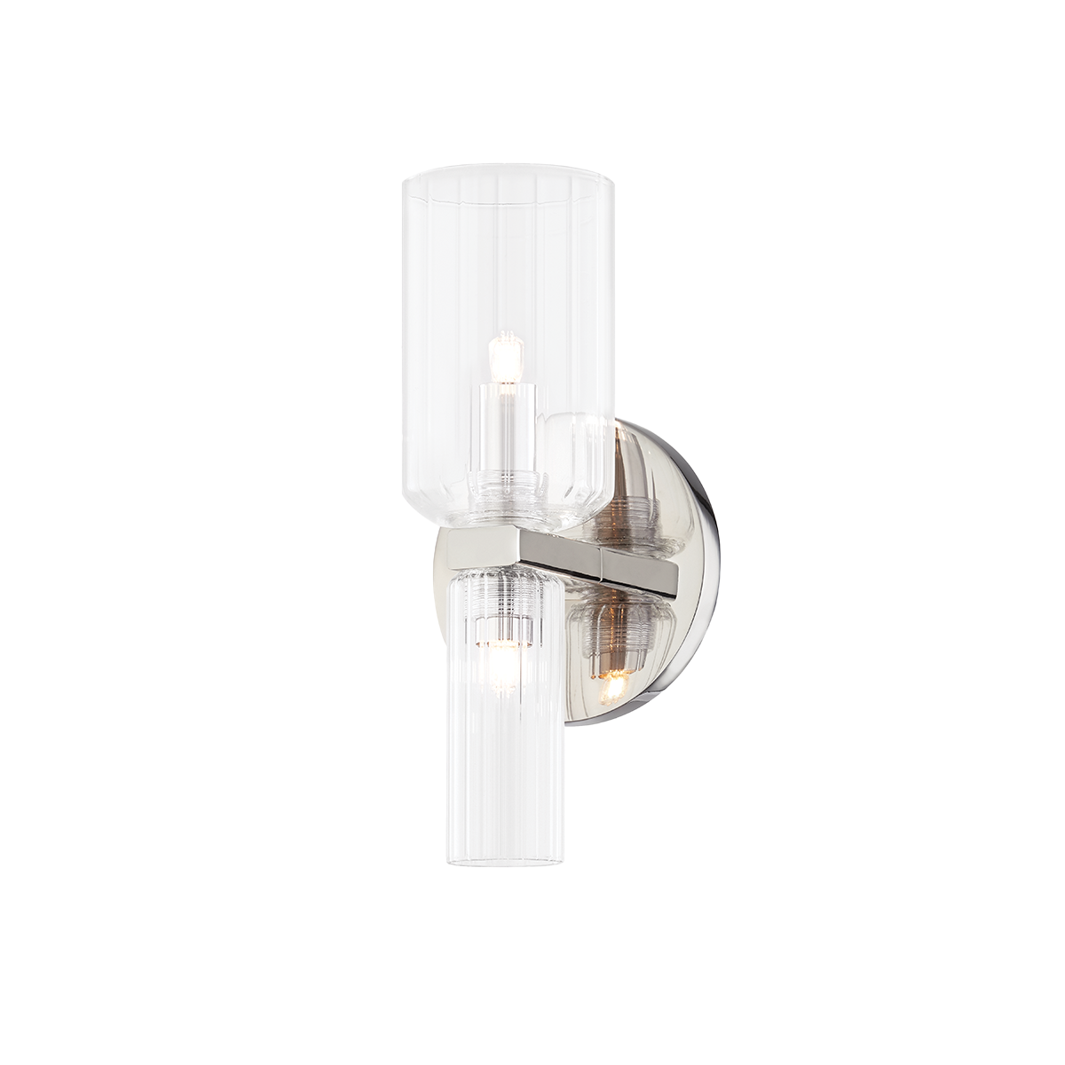 Mitzi Tabitha Polished Nickel 4.75W x 10.25H Wall Sconce