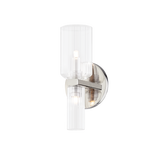 Mitzi Tabitha Polished Nickel 4.75W x 10.25H Wall Sconce