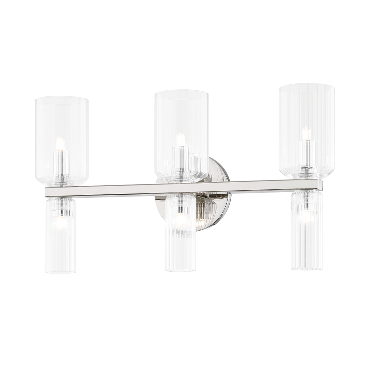 Mitzi Tabitha Polished Nickel 18.25W x 10.25H Accessory