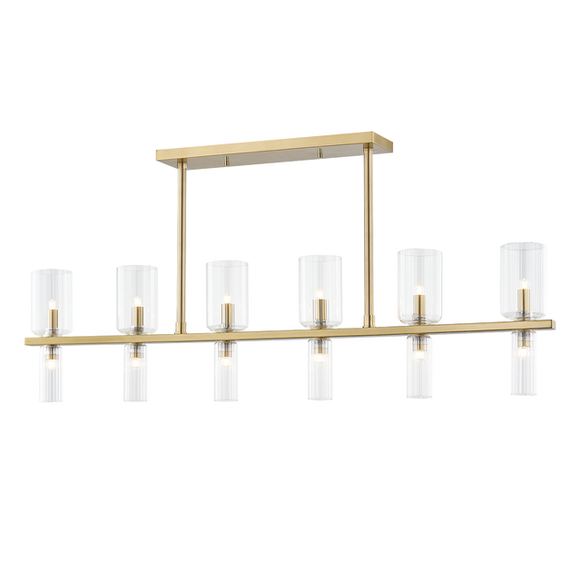 Mitzi Tabitha Aged Brass 41.75W x 41.75L x 19.62H Trim
