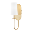 Mitzi Lara Aged Brass 5.5W x 16.5H Wall Sconce