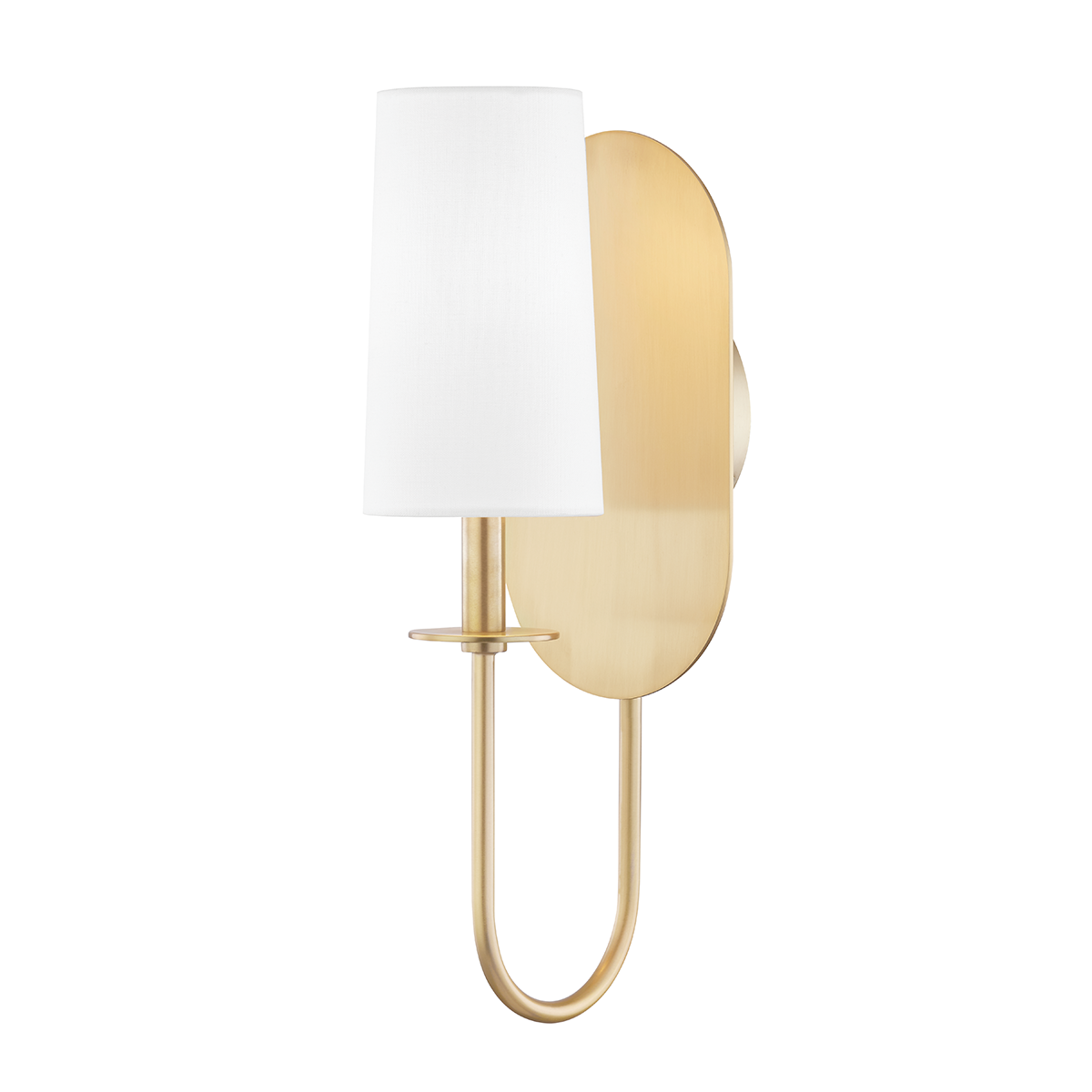 Mitzi Lara Aged Brass 5.5W x 16.5H Wall Sconce
