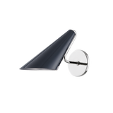 Mitzi Talia Polished Nickel/midnight Blue Combo 5W x 8H Wall Sconce