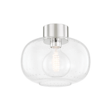 Mitzi Harlow Polished Nickel 12W x 10H Flush Mount