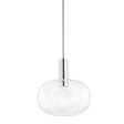 Mitzi Harlow Polished Nickel 12W x 12.38H Pendant