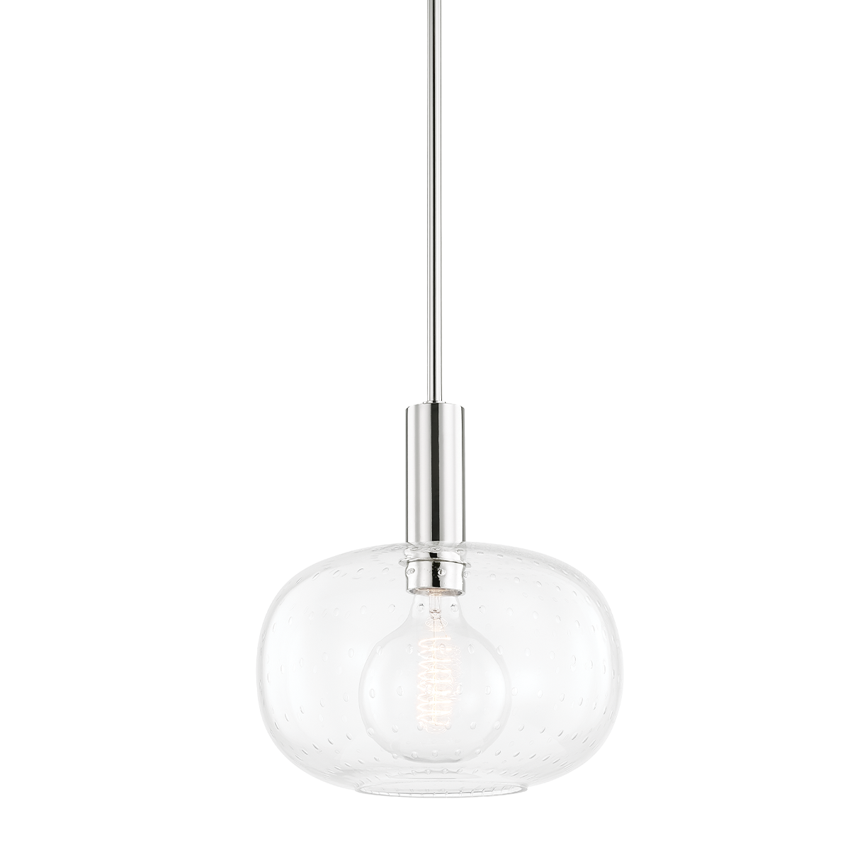 Mitzi Harlow Polished Nickel 12W x 12.38H Pendant