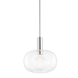Mitzi Harlow Polished Nickel 12W x 12.38H Pendant