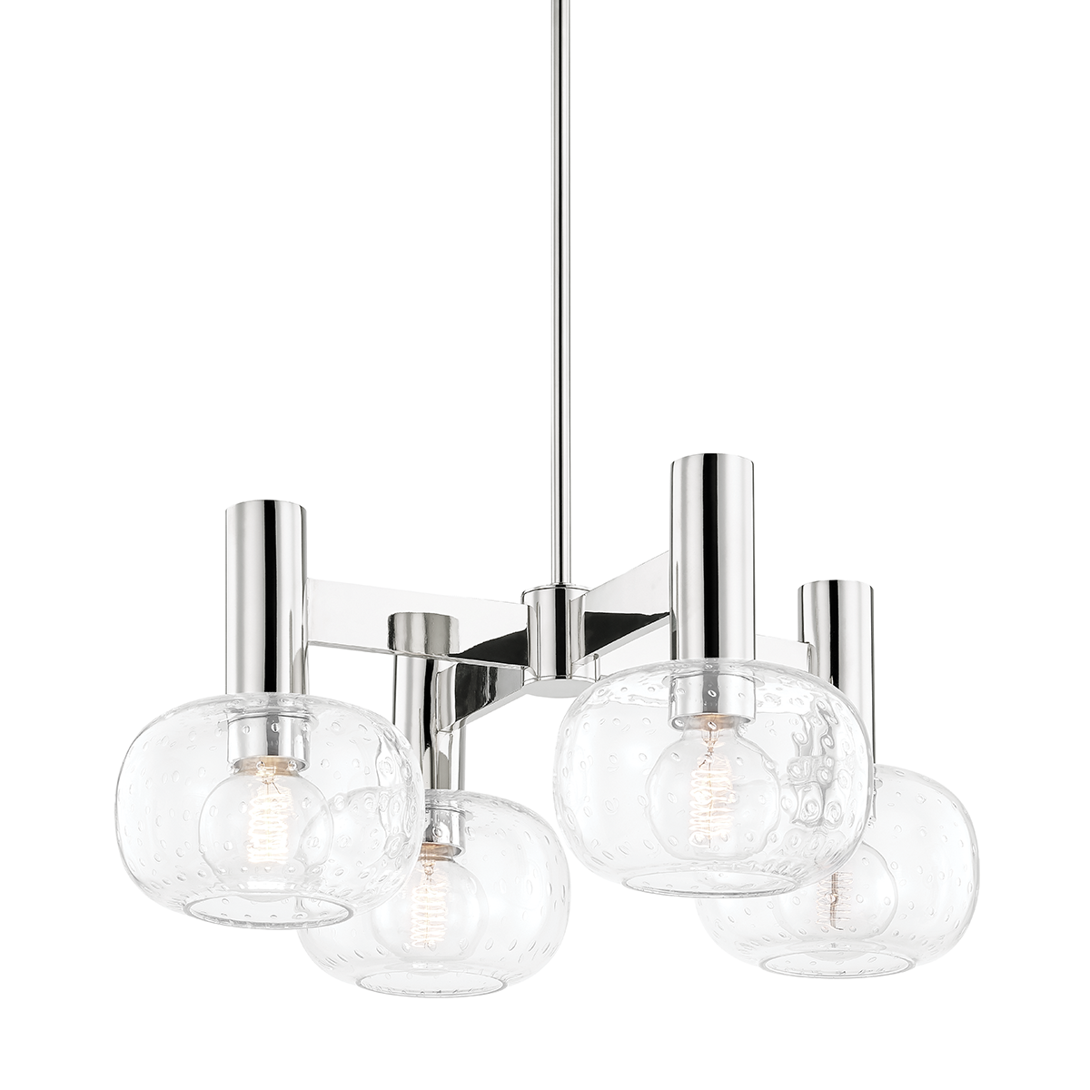 Mitzi Harlow Polished Nickel 23W x 9.63H Chandelier