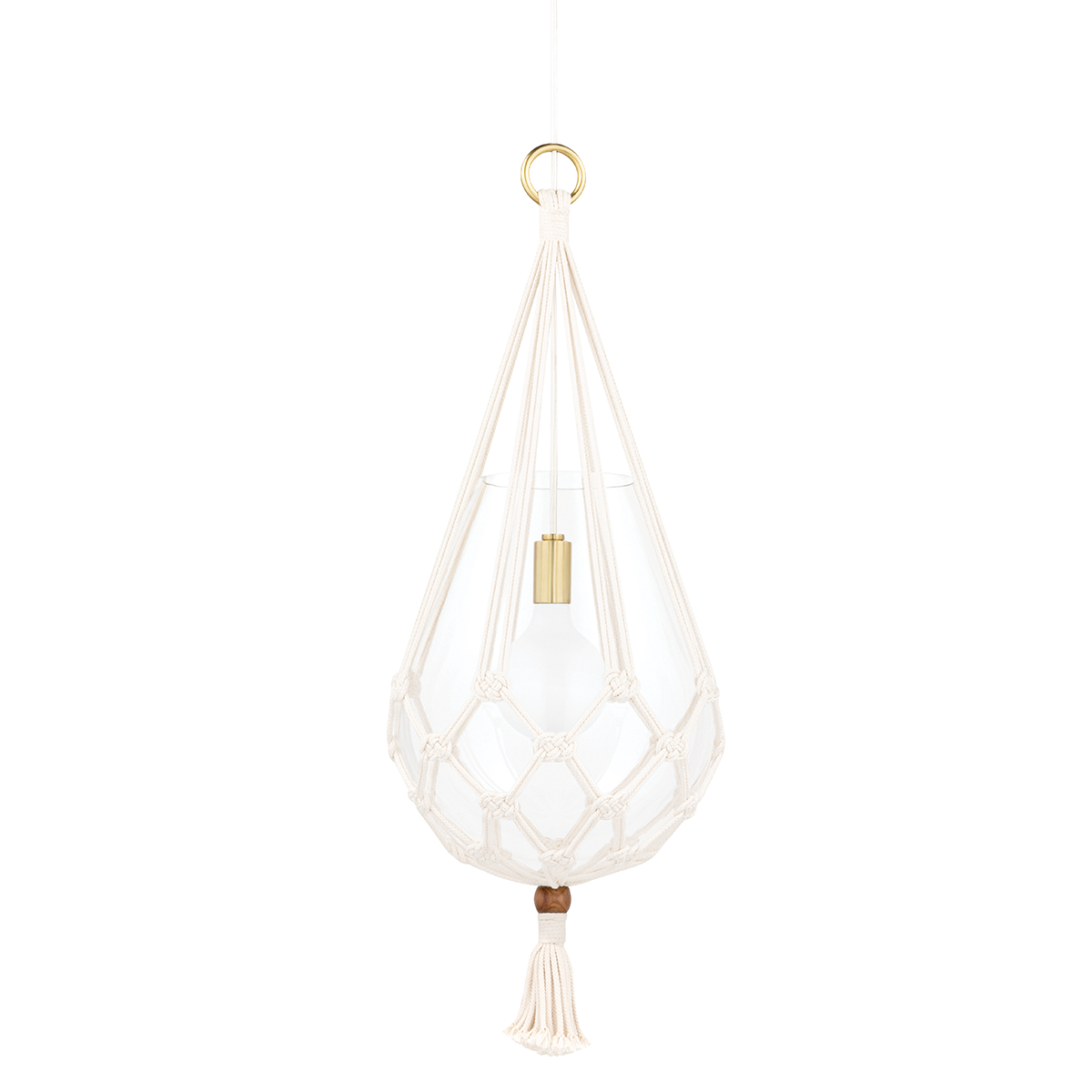 Mitzi Tessa Aged Brass 14.75W x 32H Pendant