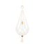 Mitzi Tessa Aged Brass 14.75W x 32H Pendant