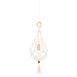 Mitzi Tessa Aged Brass 10W x 22H Pendant