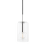 Mitzi Belinda Polished Nickel 6W x 14.75H Pendant