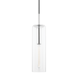 Mitzi Belinda Polished Nickel 4.75W x 18H Pendant