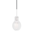 Mitzi Jenna Polished Nickel 6.5W x 14.12H Pendant