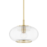 Mitzi Maggie Aged Brass 12.75W x 9.62H Pendant