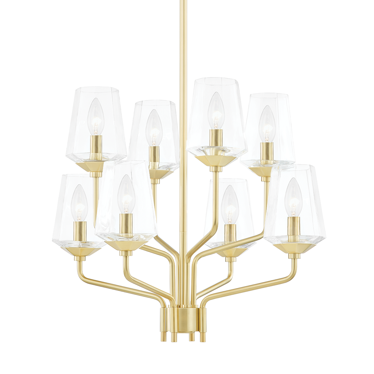 Mitzi Kayla Aged Brass 24W x 20.38H Chandelier