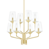 Mitzi Kayla Aged Brass 24W x 20.38H Chandelier