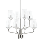Mitzi Kayla Polished Nickel 24W x 20.38H Chandelier