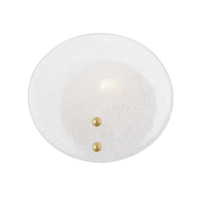 Mitzi Giselle Aged Brass 7.25W x 6.25H Wall Sconce