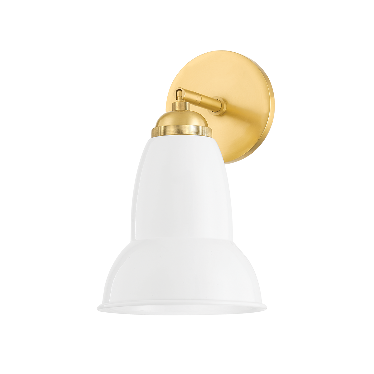 Mitzi Jamila Aged Brass 6.5W x 10.75H Wall Sconce