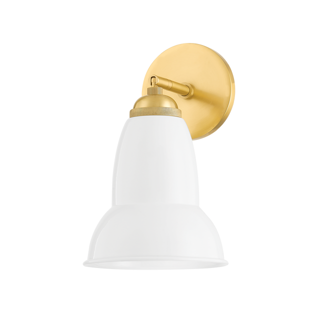 Mitzi Jamila Aged Brass 6.5W x 10.75H Wall Sconce