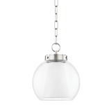 Mitzi Sasha Polished Nickel 10W x 12H Pendant