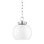 Mitzi Sasha Polished Nickel 10W x 12H Pendant