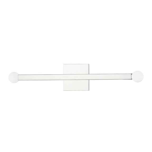 Mitzi Dona Polished Nickel 4.5W x 23.75H Wall Sconce
