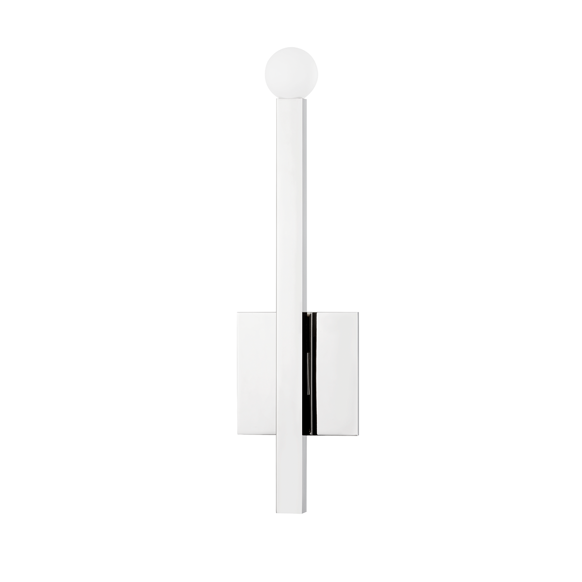 Mitzi Dona Polished Nickel 4.5W x 17H Wall Sconce