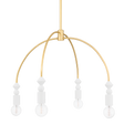 Mitzi Flora Aged Brass 30.25W x 25.75H Chandelier
