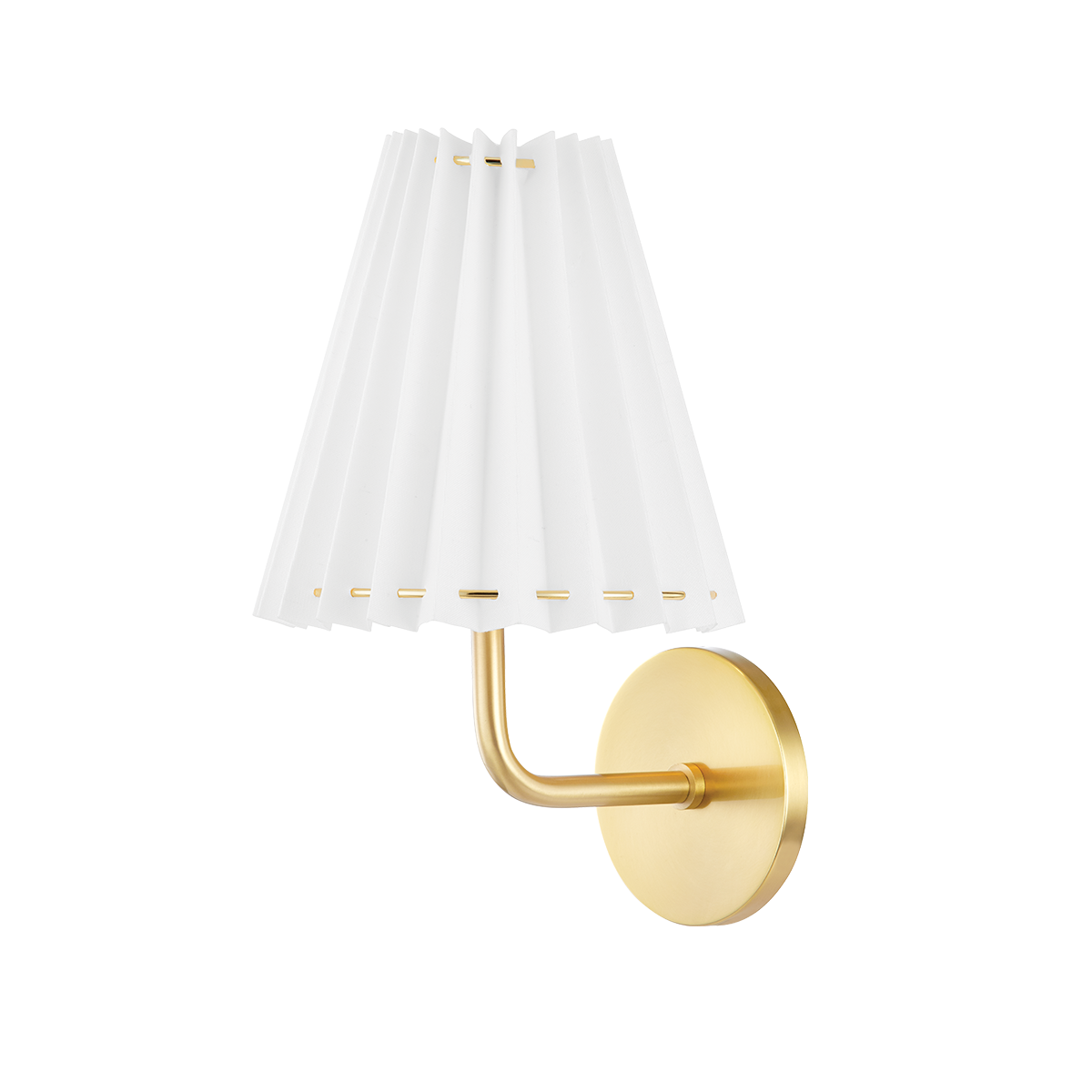 Mitzi Demi Aged Brass 8W x 13H Wall Sconce