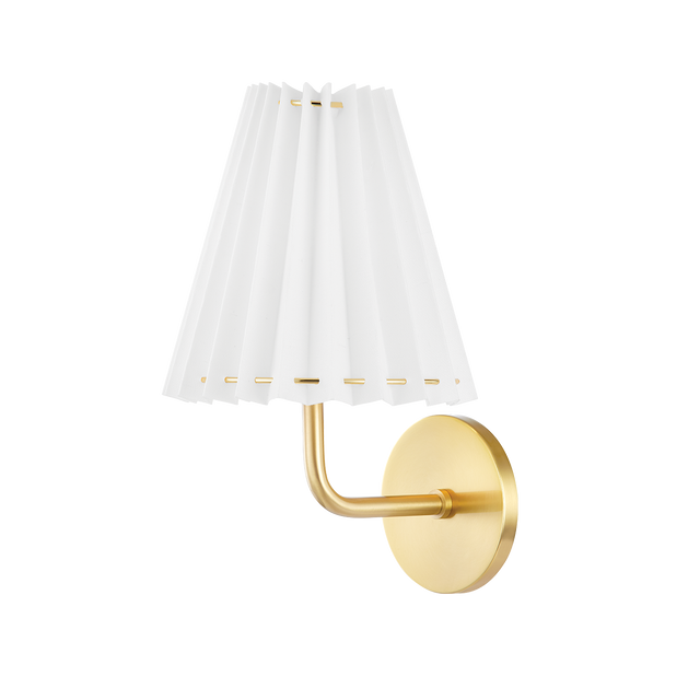 Mitzi Demi Aged Brass 8W x 13H Wall Sconce