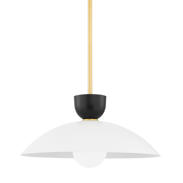 Mitzi WHITLEY Aged Brass 19.75W x 10H Pendant