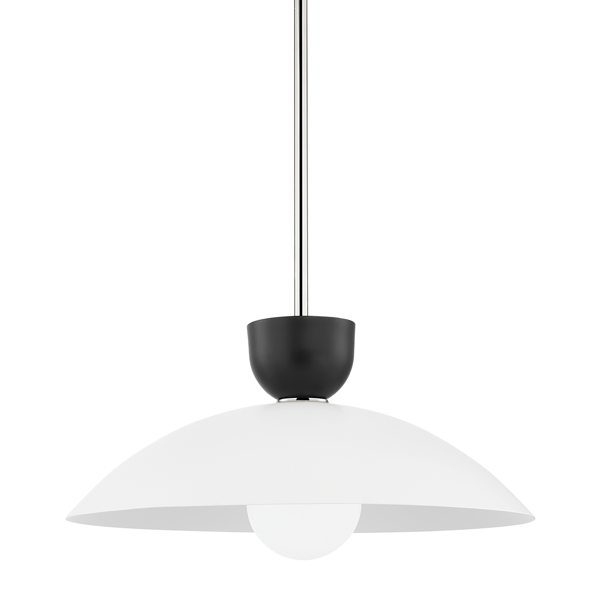 Mitzi WHITLEY Polished Nickel 20W x 10H Pendant